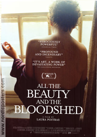 All the Beauty and the Bloodshed 2022 movie poster Nan Goldin David Velasco Megan Kapler Laura Poitras Politics