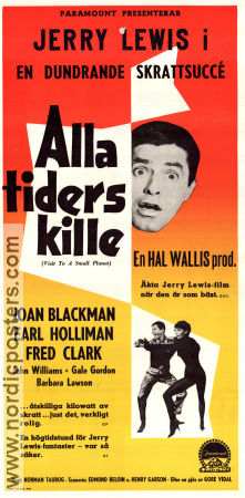 Alla tiders kille 1960 poster Jerry Lewis Joan Blackman Earl Holliman Norman Taurog