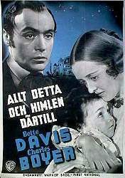 All This and Heaven Too 1940 movie poster Charles Boyer Bette Davis