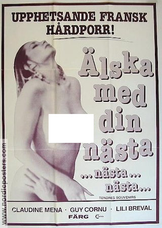 Älska med din nästa 1978 movie poster Claudine Mena