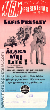 Live a Little Love a Little 1968 movie poster Elvis Presley Michele Carey Don Porter Norman Taurog Musicals