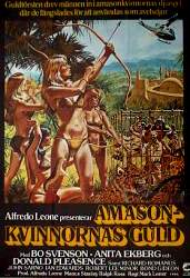 Gold of the Amazon Women 1980 movie poster Bo Svenson Anita Ekberg