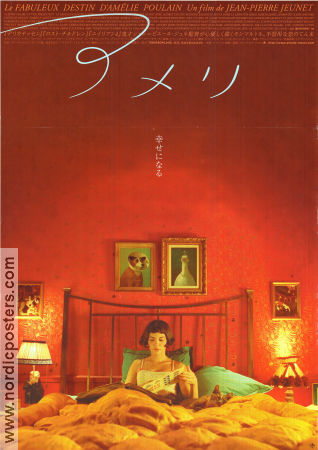 Le Fabuleux destin d´Amélie Poulain 2002 movie poster Audrey Tautou Jean-Pierre Jeunet