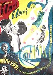 Broadway Rhythm 1944 movie poster George Murphy Lena Horne Tommy Dorsey Instruments Jazz