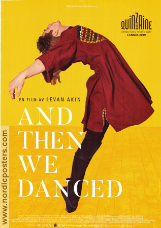 And Then We Danced 2019 movie poster Levan Gelbakhiani Bachi Valishvili Ana Javakishvili Levan Akin Country: Georgia Dance