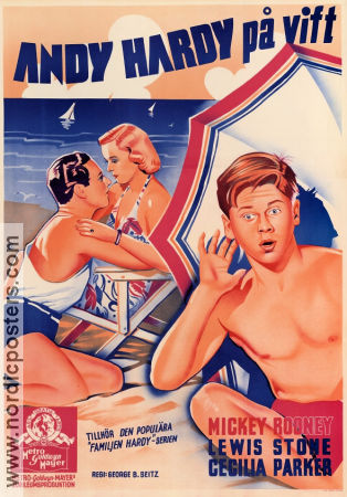 Andy Hardy på vift 1937 poster Lewis Stone George B Seitz