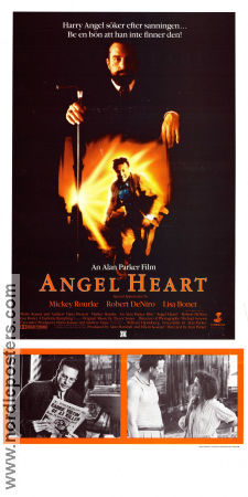 Angel Heart 1987 movie poster Mickey Rourke Robert De Niro Lisa Bonet Alan Parker