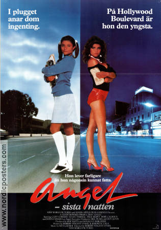 Angel 1984 movie poster Cliff Gorman Susan Tyrrell Robert Vincent O´Neil School