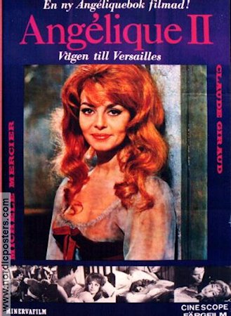 Angelique 2 1965 movie poster Michele Mercier