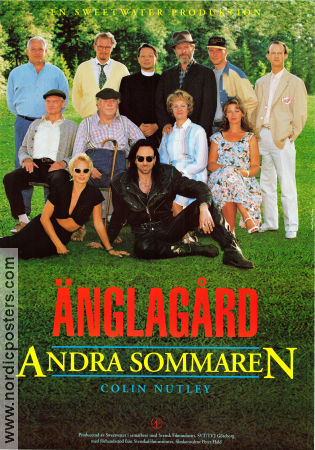 Änglagård andra sommaren 1993 movie poster Helena Bergström Rikard Wolff Viveka Seldahl Ernst Günther Colin Nutley Motorcycles Glasses