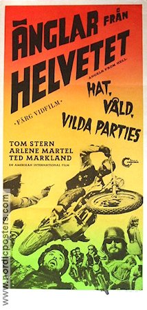 Angels From Hell 1968 movie poster Tom Stern Motorcycles