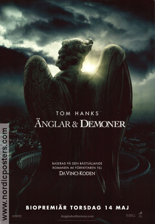 Änglar och demoner 2009 poster Tom Hanks Ewan McGregor Ayelet Zurer Ron Howard