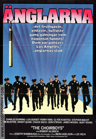 The Choirboys 1977 movie poster Charles Durning Louis Gossett Jr Perry King Robert Aldrich Police and thieves