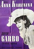 Anna Karenina 1936 movie poster Greta Garbo Fredric March