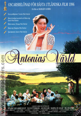 Antonia 1995 movie poster Willeke van Ammelrooy Marleen Gorris Country: Netherlands