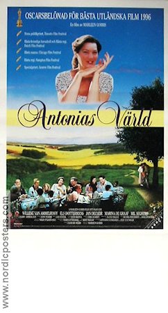 Antonia 1995 movie poster Willeke van Ammelrooy Marleen Gorris Country: Netherlands