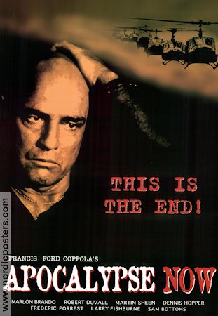 Apocalypse Now 1979 poster Marlon Brando Francis Ford Coppola