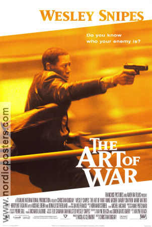 The Art of War 2000 movie poster Wesley Snipes Donald Sutherland Maury Chaykin Christian Duguay
