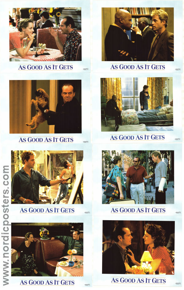 As Good as it Gets 1997 lobbykort Jack Nicholson Helen Hunt Greg Kinnear James L Brooks