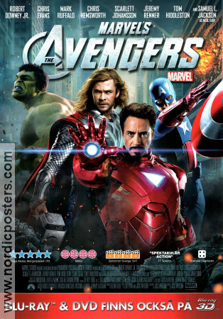 The Avengers 2012 poster Robert Downey Jr Chris Evans Scarlett Johansson Joss Whedon Find more: Marvel