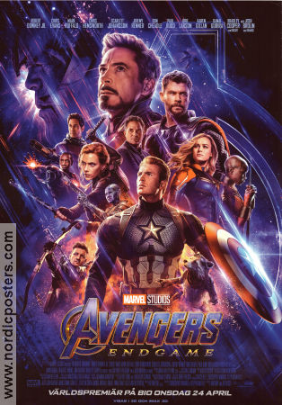 Avengers Endgame 2019 movie poster Robert Downey Jr Chris Evans Mark Ruffalo Anthony Russo Find more: Marvel