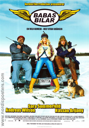 Babas bilar 2006 movie poster Andreas Wilson Sara Sommerfeld Hassan Brijany Rafael Edholm Cars and racing