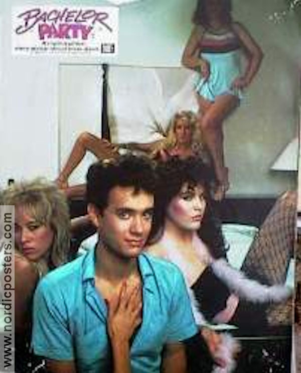 Bachelor Party 1984 lobby card set Tom Hanks