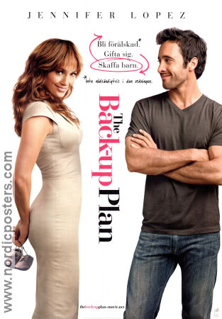 The Back-Up Plan 2010 movie poster Jennifer Lopez Alex O´Loughlin Alan Poul Romance