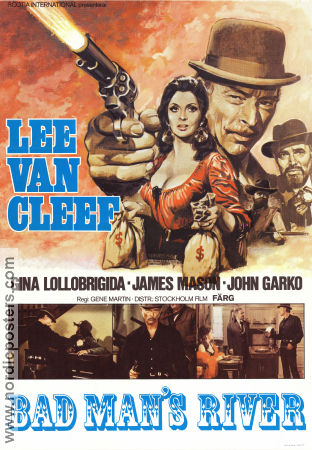 E continuavano a fregarsi il milione di dollari 1972 movie poster Lee Van Cleef Gina Lollobrigida James Mason John Garko Eugenio Martin