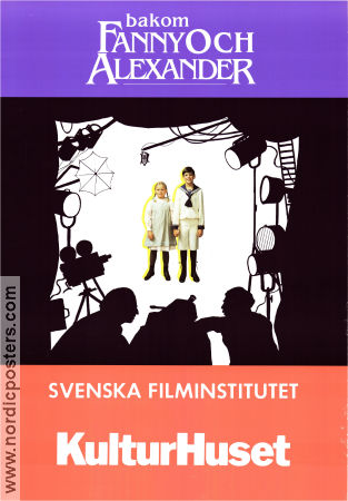 Bakom Fanny och Alexander 1987 poster Ingmar Bergman