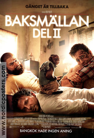 Baksmällan del 2 2011 poster Bradley Cooper Zach Galifianakis Todd Phillips