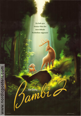 Bambi and the Great Prince of the Forest 2006 movie poster Patrick Stewart Brian Pimental Animation