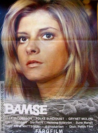 Bamse 1968 movie poster Grynet Molvig Ulla Jacobsson Folke Sundquist Arne Mattsson