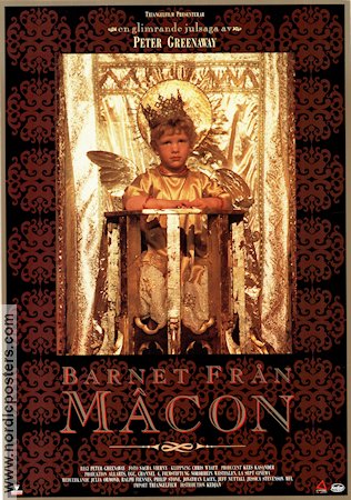 Baby of Macon 1993 movie poster Julia Ormond Ralph Fiennes Philip Stone Peter Greenaway Kids