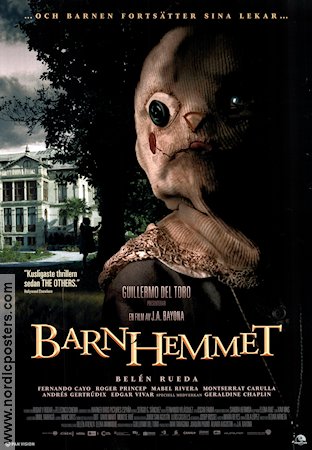 El Orfanato 2007 movie poster Belén Rueda Fernando Cayo J A Bayona Kids Spain