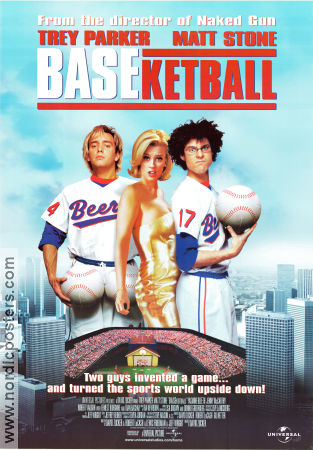 BASEketball 1998 poster Trey Parker Matt Stone Dian Bachar David Zucker Sports