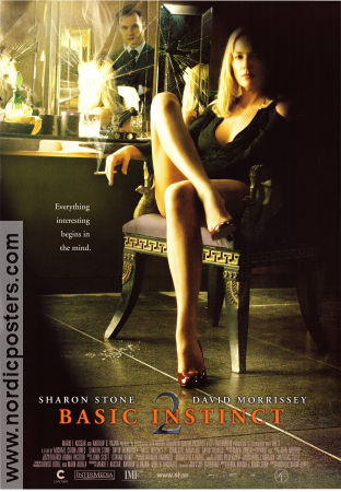 Basic Instinct 2 2006 poster Sharon Stone David Morrissey David Thewlis Michael Caton-Jones Damer