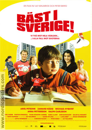 Bäst i Sverige 2002 movie poster Ariel Petsonk Zamand Hägg Michael Nyqvist Ulf Malmros Writer: Peter Birro School