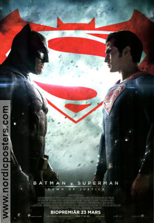 Batman v Superman Dawn of Justice 2016 poster Ben Affleck Zack Snyder