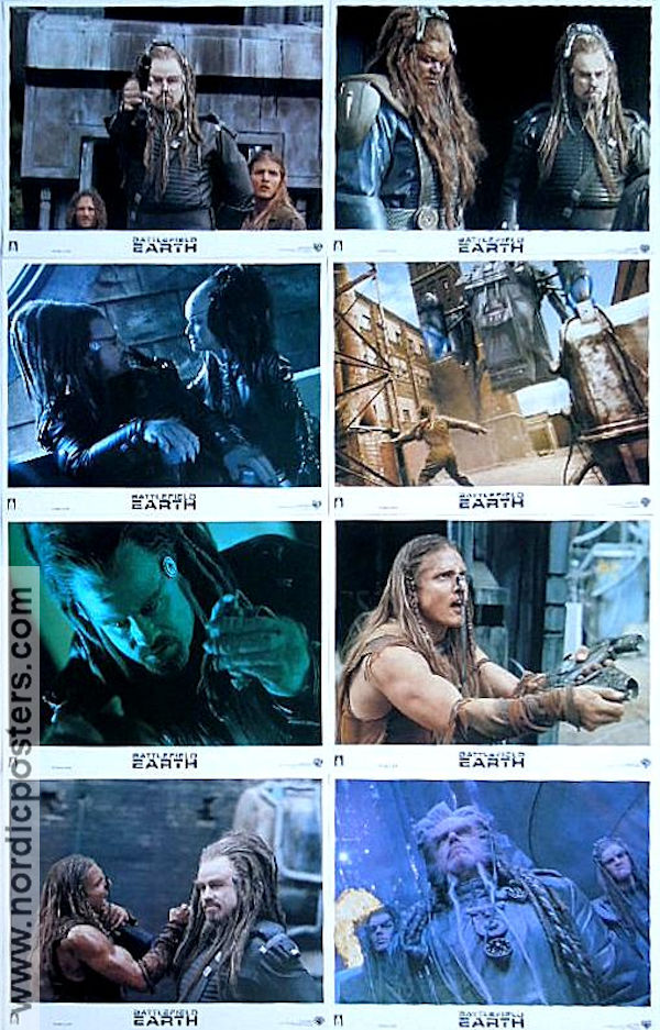 Battlefield Earth 2000 lobbykort John Travolta Forest Whitaker