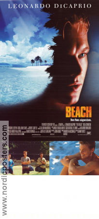 The Beach 2000 poster Leonardo DiCaprio Tilda Swinton Daniel York Danny Boyle Strand