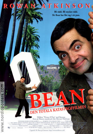 Bean 1997 movie poster Rowan Atkinson Peter MacNicol John Mills Mel Smith Mountains From TV