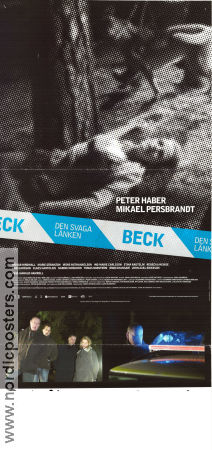 Beck den svaga länken 2010 movie poster Peter Haber Mikael Persbrandt Marie Göranzon Harald Hamrell Find more: Martin Beck Police and thieves From TV