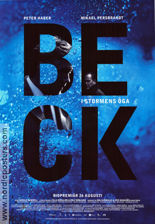 Beck i stormens öga 2009 poster Peter Haber Harald Hamrell