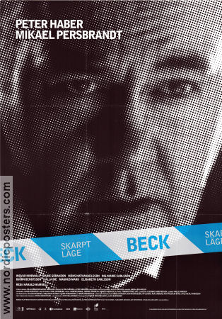 Beck skarpt läge 2006 movie poster Peter Haber Mikael Persbrandt Björn Bengtsson Harald Hamrell Find more: Martin Beck Police and thieves