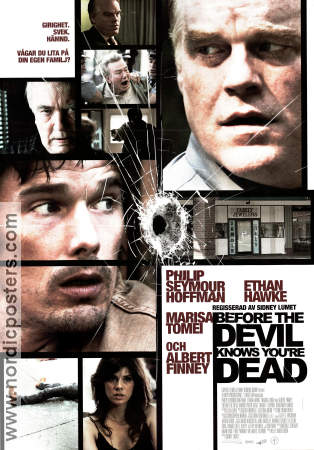 Before the Devil Knows You´re Dead 2007 poster Philip Seymour Hoffman Sidney Lumet