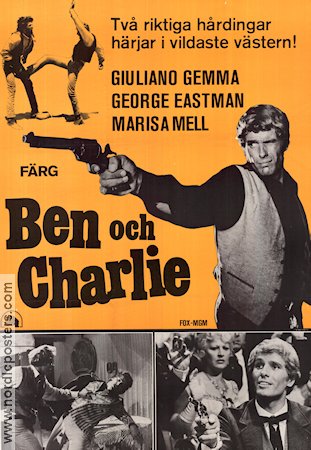 Amico Stammi lontano 1972 movie poster Giuliano Gemma George Eastman Vittorio Congia Michele Lupo