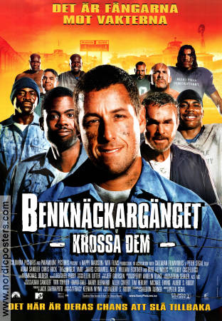 Benknäckargänget 2005 poster Adam Sandler Chris Rock Burt Reynolds Peter Segal Sport