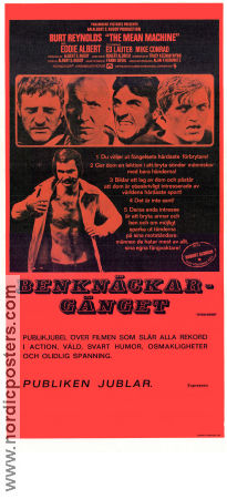The Mean Machine 1974 movie poster Burt Reynolds Eddie Albert Ed Lauter Robert Aldrich