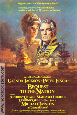 The Nelson Affair 1973 movie poster Glenda Jackson Peter Finch Michael Jayston James Cellan Jones